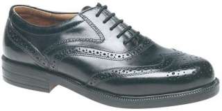   Fitting Black/Brown Leather Gibson Oxford Brogues ShoesSize 6   14