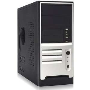  FOXCONN CASE MiniTower Blk/Silver 300W  Players 