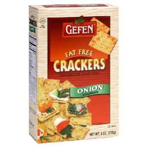  Gefen, Cracker Onion, 5.5 OZ (Pack of 12) Health 