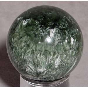  Clinochlore Seraphinite Natural Crystal Sphere Russia 