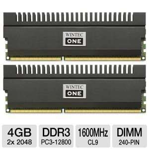  Wintec ONE MHzCL9  4GB(2x2GB) UDIMM Kit 2Rx8 1.5V with HS 