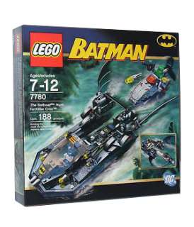 Lego Batman The Batboat Hunt For Killer Croc 7780  