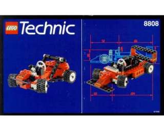 LEGO 8808 Technic F1 Racer traformabile in Buggy Legoland Gioco