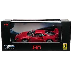 Hot Wheels Ferrari F40 Red Car 