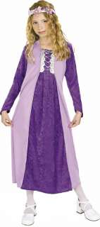 Girls Lavender Princess Costume   Renaissance Costumes