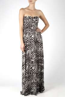 Heidi Klein  Tahoe Strapless Zebra Maxi Dress by Heidi Klein