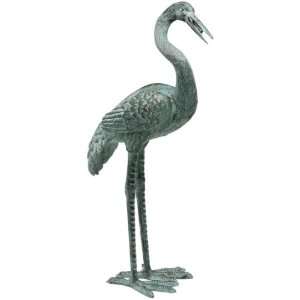 25 Asian Home Garden Bird Bronze Statue Sculpture Figurine Crane Set 
