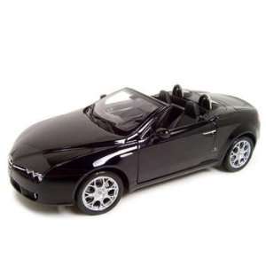  Spider Convertible Black Diecast Model 118 Welly 