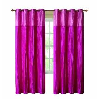    GIRLS KIDS PINK HEART 66 X 72 FULLY LINED DRAPES 