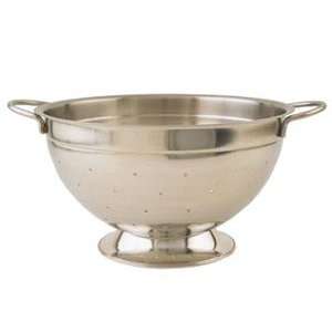  Heavy Duty Stainless Steel 2 Qt. Footed Colander Kitchen 