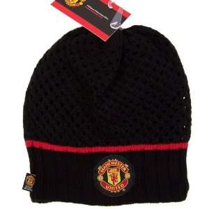  MANCHESTER UNITED SOCCER BEANIE KNIT HAT CAP Sports 
