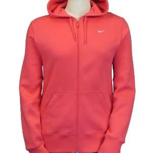  Nike Womens Full Zip Hoodie Jacket Pink Size 2XL XXL 