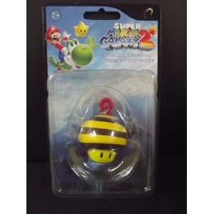  Super Mario Galaxy 2 Mini Figure Keychain Bee Mushroom 