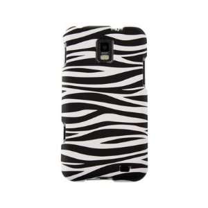   Phone Protector Case Cover Zebra Skin For Samsung Focus S Cell Phones