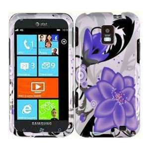  iFase Brand Samsung Focus S i937 Cell Phone Violet Lily 
