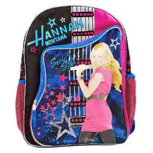  Disney Hannah Montana Backpack, Guitar   Black Toys 