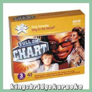 STTW Karaoke CDG CD+G Full On Chart Hits   3 Disc Set  