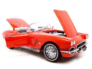 1962 Chevrolet Corvette Diecast Model Red 1 Of 6000 Made 1/18 Die Cast 