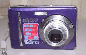 SANYO VPC S1275 12 MEGAPIXEL DIGITAL CAMERA BROKEN  