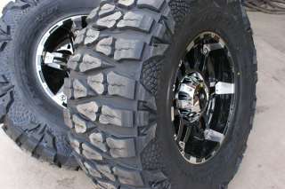 18 Inch XD Spy Wheels Rims Nitto Mud Grappler Tires 35  
