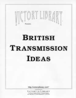 British Transmission Ideas” for the Harley Davidson 45