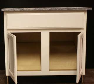 Kraftmaid Office Furniture Desk / Vessel Sink Cabinets  