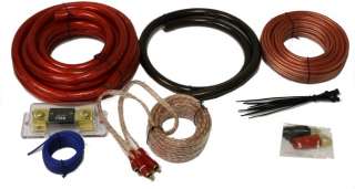 Gauge Ga 3000W Car Amplifier Wiring Installation Kit  