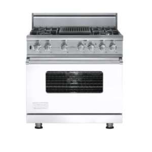    Viking VDSC5364QWHLP 36 Inch Freestanding Range Appliances