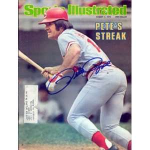  Pete Rose Autographed Sports Illustrated Cover Sports 