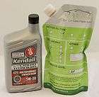 Kendall GT1 Synthetic Blend Motor Oil 5w30   12 one quart eco pouches 