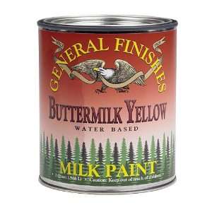  Buttermilk Yellow Milk Paint, Pint