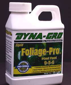 Dyna Grow Foliage Pro 9 3 6 ~Essential Plant Nutrition  