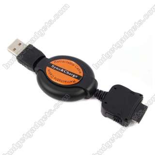 Retractable USB Data Charger Cable for PDA HP IPAQ 3800  