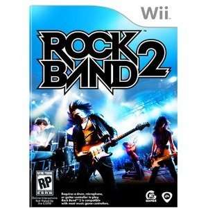  Wii Rock Band 2 Bundle (Game + Wireless Guitar 