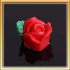  Stylish Red Rose Fimo Nail Art DIY Decoration Sticker 