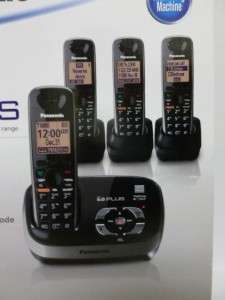 NEW Panasonic KX TG6524 Cordless Phone Answering System DECT 6.0 PLUS 