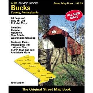  County, Pennsylvania The Original Street Book by the Map People ADC 