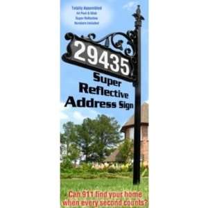  New Orleans 40 Reflective Address Sign   Completely 