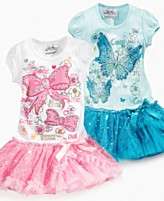 Beautees Kids Dress, Little Girls Tutu Dress