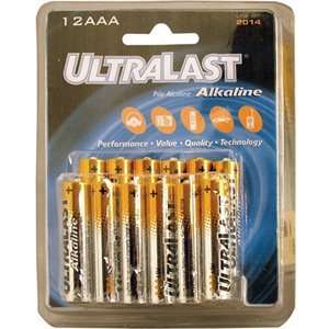  AAA Alkaline Batteries 12 pack Electronics