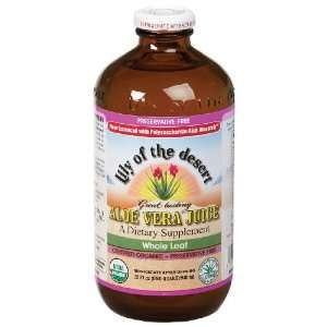     Aloe Vera Juice Whole Leaf, 32 oz drinks