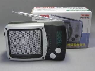 TECSUN R 208 AM、FM 2 Band Portable & Durable Radio R208  
