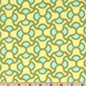  Amy Butler August Fields Knot Garden Celery Fabric By The Yard amy 