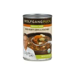 Wolfgang Puck Soup, Organic, Thick Hearty Lentil & Vegetable, 14.5 oz 