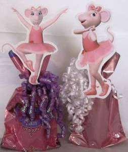 NEW * ANGELINA BALLERINA * 24 ballet party FAVOR TOPPERS  