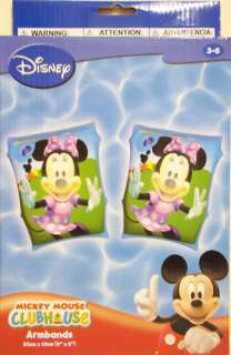 MINNIE MOUSE ARMBANDS 3 6 YEARS MICKEY CLUBHOUSE DISNEY  