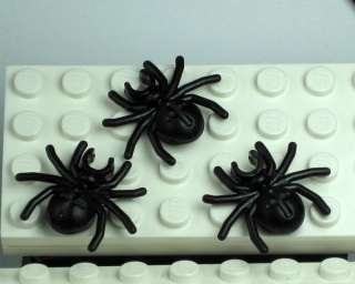 New LEGO Black Spider   Animal   insect, Lot of 3  