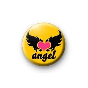  ANGEL WINGS Sweet and Sassy Pinback Button 1.25 Pin 