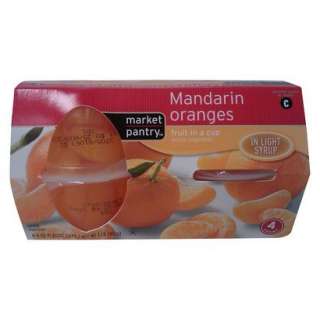 Market Pantry® Mandarin Oranges in Light Syrup 4 pk. product details 