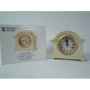  Howard Miller Delano Antique Ivory Table Clock From The 